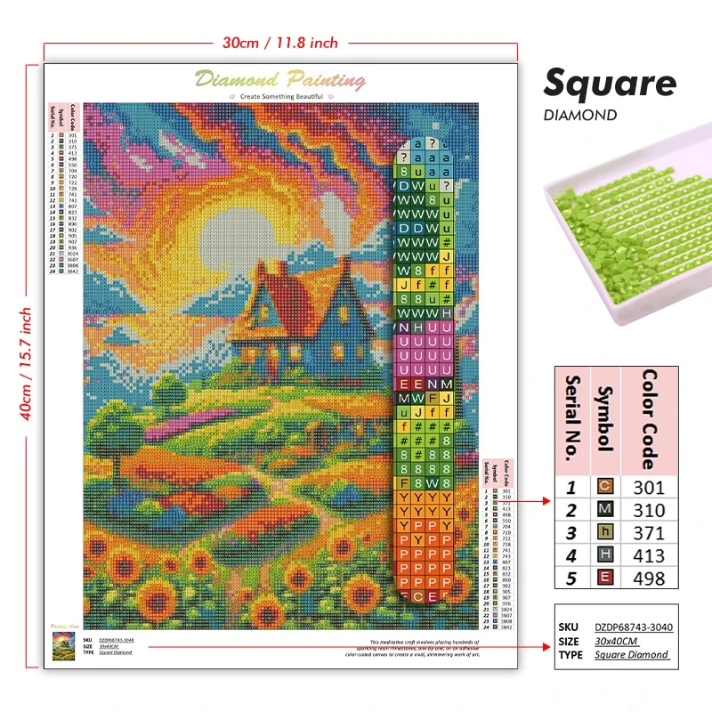 ชุดภาพวาดเพชร 5 มิติ DIY ลายเท - Photo Mosaic Print บทวิจารณ์และราคา
