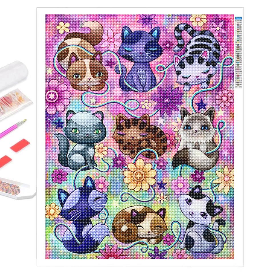 ภาพวาดเหนือด้วยเม็ดเพชรชุดมาให - Photo Mosaic Print บทวิจารณ์และราคา