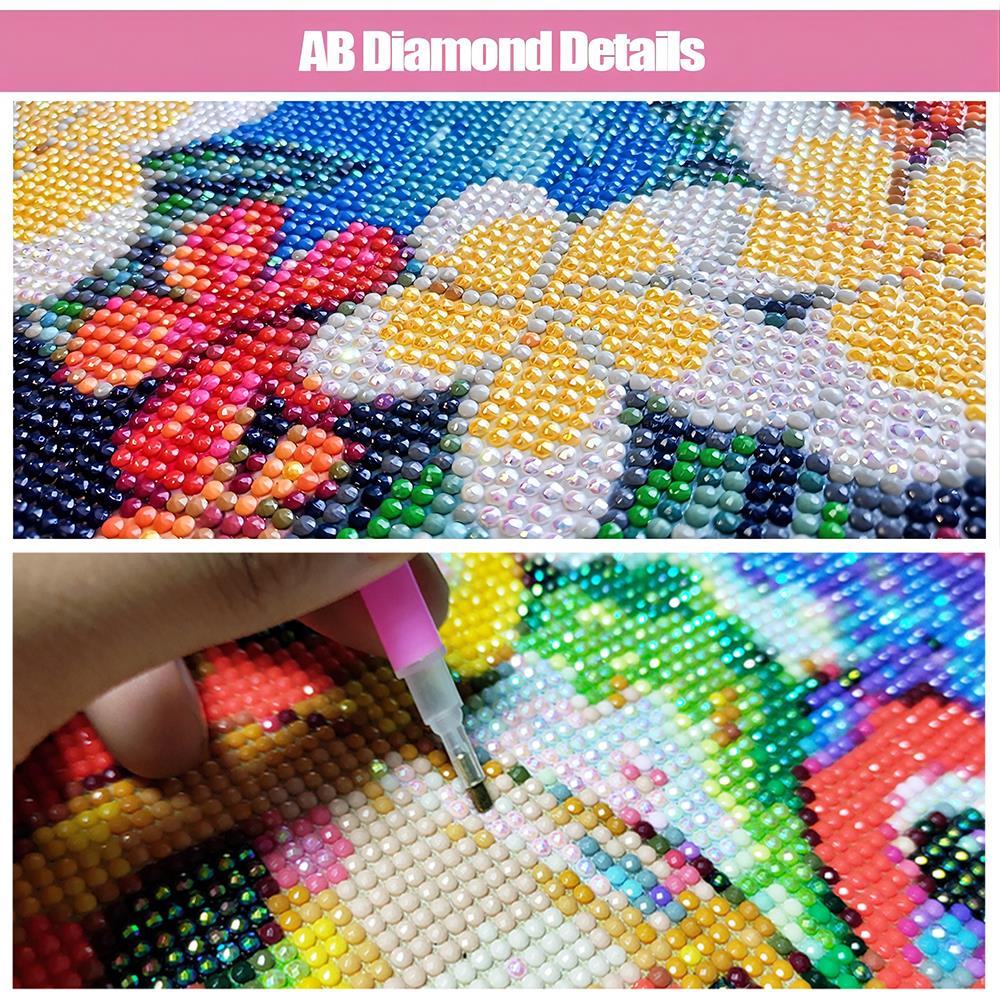 ภาพวาดเหนือด้วยเม็ดเพชรชุดมาให - Photo Mosaic Print บทวิจารณ์และราคา