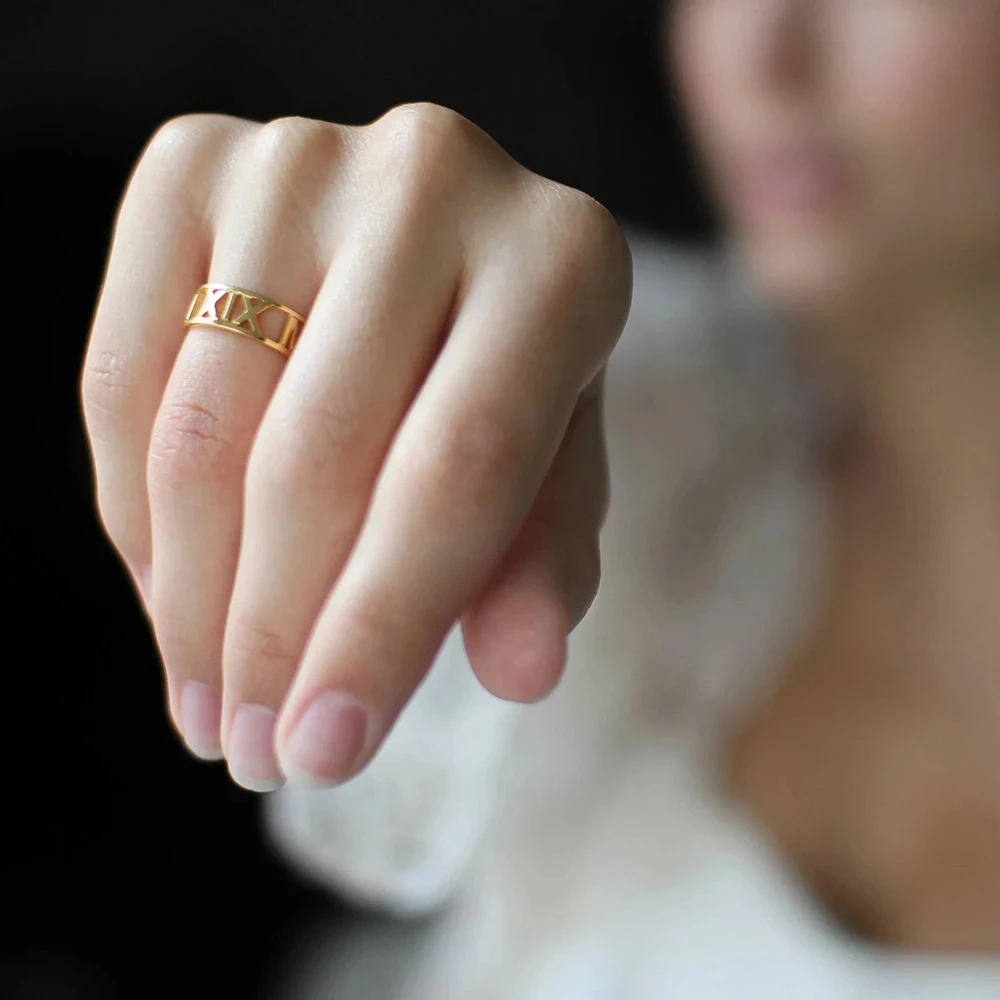 CUSTOM CUSTOM Letter ชื่อเปิดแ - Initial Ring Custom บทวิจารณ์และราคา