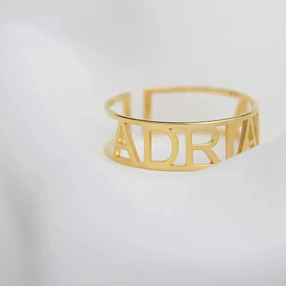 CUSTOM CUSTOM Letter ชื่อเปิดแ - Initial Ring Custom บทวิจารณ์และราคา