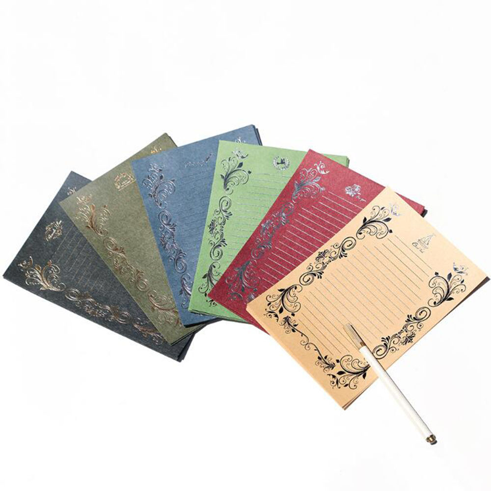 4 แผ่นหรูหรา Elegant VINTAGE R - Wax Seal Letter Kit บทวิจารณ์และราคา