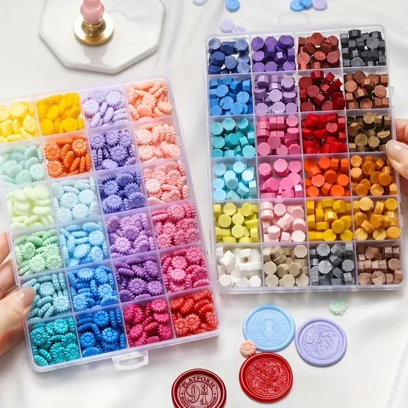 600 ชิ้นกล่องซีลขี้ผึ้งลูกปัด, - Wax Seal Letter Kit บทวิจารณ์และราคา