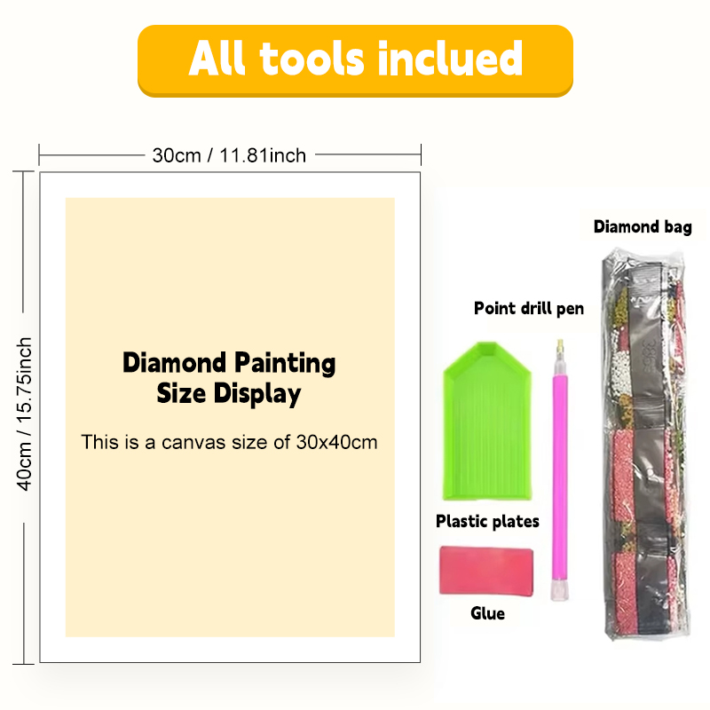 ภาพวาดเพชร 5 มิติ DIY ลายอนิเม - Photo Mosaic Print บทวิจารณ์และราคา